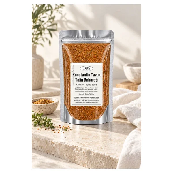 Siham'ın Konstantin Tavuk Tajin Baharatı 100 gr Siham's Constantine Chicken Tagine Spice - Görsel 2