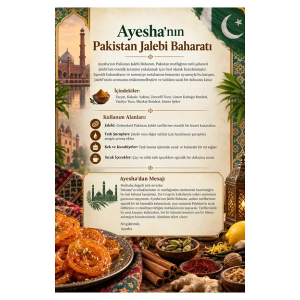 Ayesha'nın Karaçi Kuzu Biryani Baharatı 250 gr Ayesha's Karachi Lamb Biryani Spice - Görsel 4