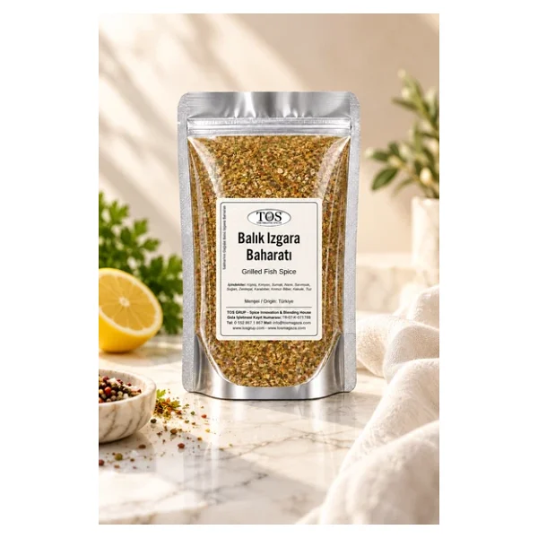 Salma'nın Bağdat Balık Izgara Baharatı 100 gr Salma's Baghdad Grilled Fish Spice - Görsel 3