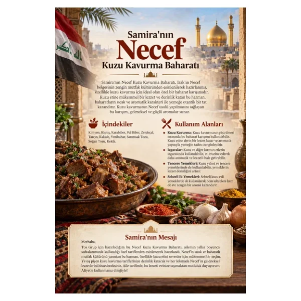 Samira'nın Cezayir Balık Izgara Baharatı 100 gr Samira's Algiers Grilled Fish Spice - Görsel 4
