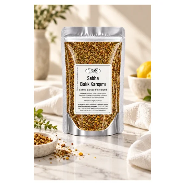 Nisreen'in Sebha Baharatlı Balık Karışımı 100 gr Nisreen's Sabha Spiced Fish Blend - Görsel 2