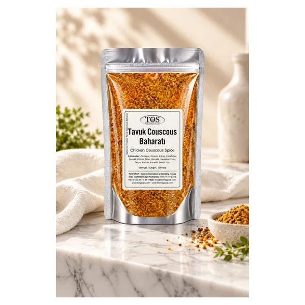 Salwa'nın Trablus Tavuk Couscous Baharatı 100 gr Salwa's Tripoli Chicken Couscous Spice - Görsel 3