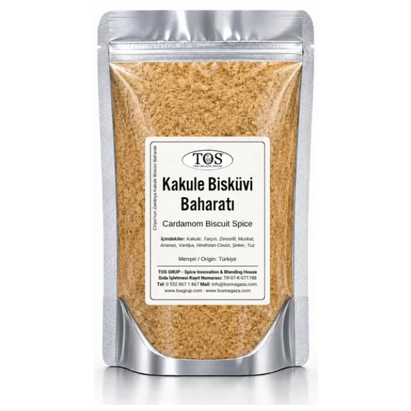 Chipo'nun Zambiya Kakule Bisküvi Baharatı 100 gr Chipo's Zambian Cardamom Biscuit Spice - Görsel 2