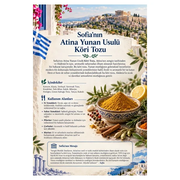 Sofia'nın Meksika Atole Baharatı 500 gr Sofia's Mexican Atole Spice - Görsel 4