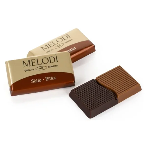Melodi Resital Diva Sütlü Bitter Çikolata 500 gr - Görsel 4