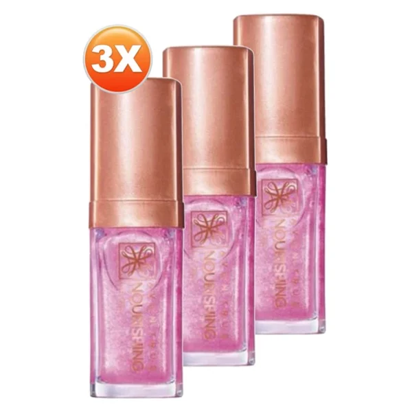 Avon True Nourishing Dudak Yağı 7 Ml. Shimmering Petal Üçlü Set - Görsel 3