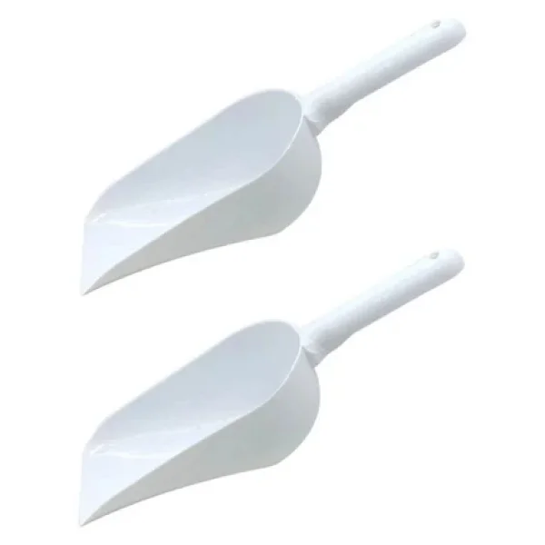 Plastik 2li Bakkal Erzak Deterjan Bakliyat Şeker Küreği 35cm Büyük Boy - Görsel 6