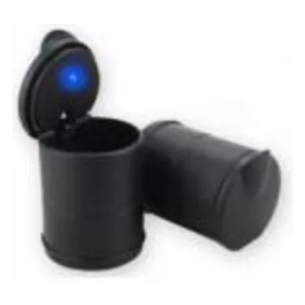 CMT Led Işıklı Oto Araç Içi Küllük Araba Kül Tablası Kapaklı Kokusuz - Görsel 5