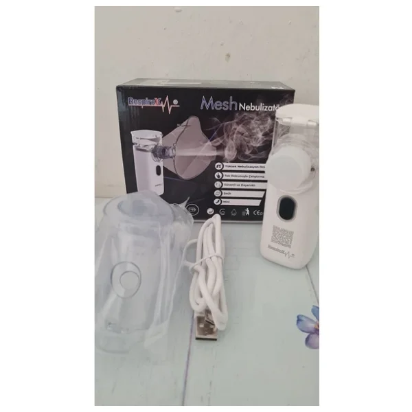 Respirox Şarjlı Mini Mesh Nebulizatör - Görsel 3