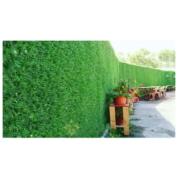 Doğa Tel Ve Çit - Fabrikadan 1. Kalite Çim Çit - 1M X 10M Bahçe Teli Çiti - Yeşil Çimen Çit Çimli - Görsel 2