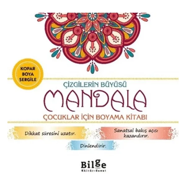 Çizgilerin Büyüsü - Mandala Çocuklar İçin Boyama Kitabı - Görsel 5