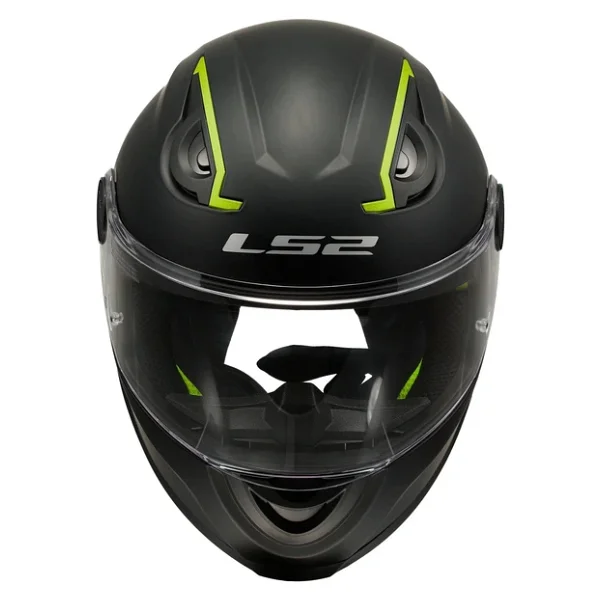 LS2 KID Full Face Çocuk Mat Siyah Motor Kaskı - Görsel 5