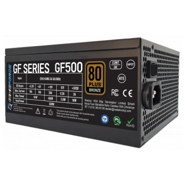 Gameforce GF500 500 W Power Supply - Görsel 3
