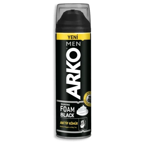 Arko Men Black 200 ml Tıraş Köpüğü - Görsel 5