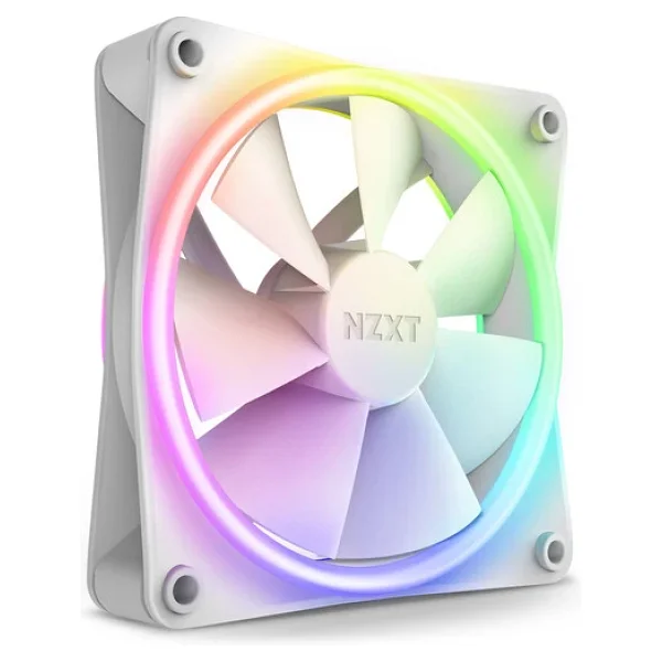 NZXT F120 RGB Duo RF-D12SF-W1 Beyaz 12 cm Kasa Fanı - Görsel 2
