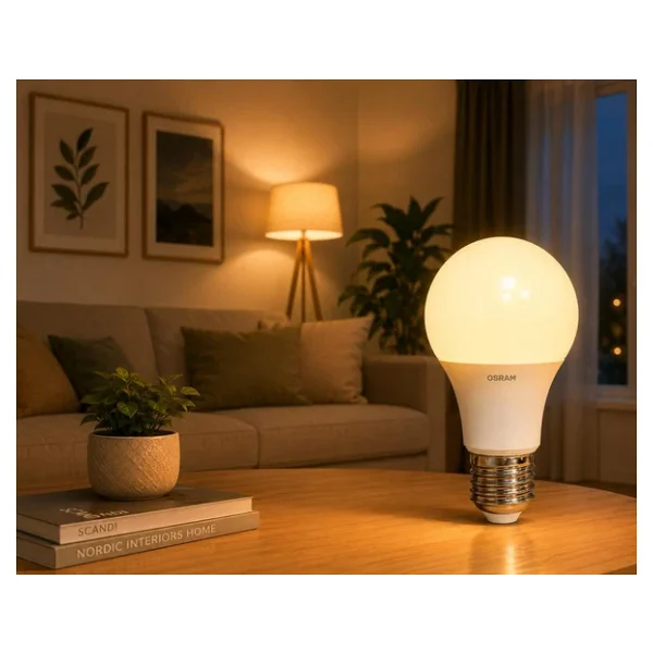 Osram Value Sarı Işık 8.5 W-60 W E27 10'lu LED Ampul - Görsel 7