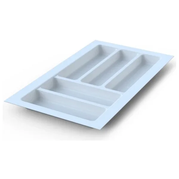 Mutfak Çekmece Içi Kaşıklık 74cm X 48cm Yanlar Ve Boydan 4cm Kesilebilir, Beyaz - Görsel 9