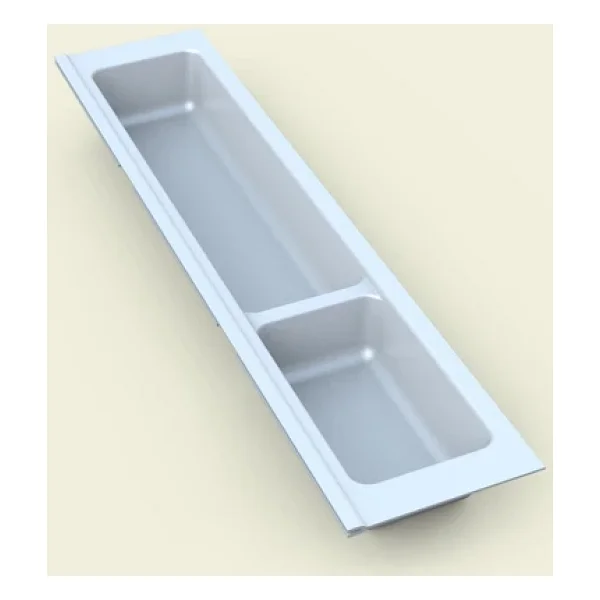 Mutfak Çekmece Içi Kaşıklık 74cm X 48cm Yanlar Ve Boydan 4cm Kesilebilir, Beyaz - Görsel 6