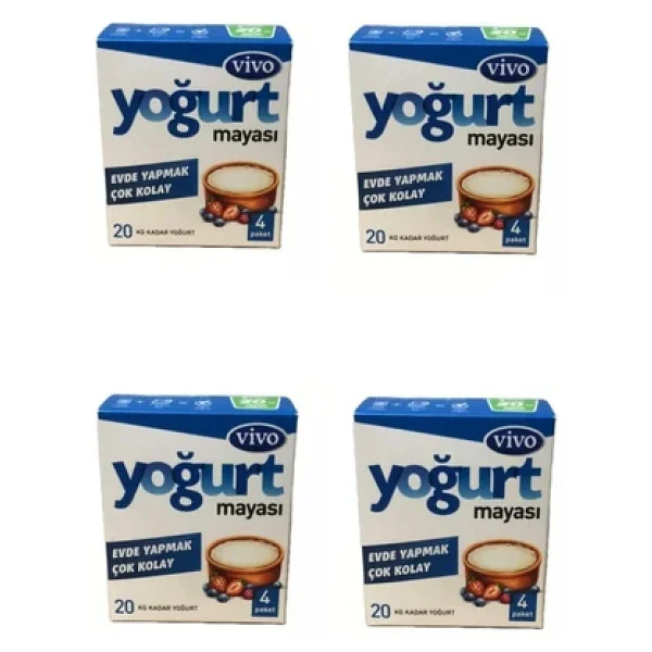 vivo Yoğurt Mayası 4 Lü - Görsel 2