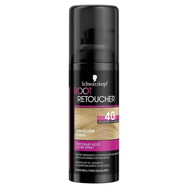 Root Retoucher Saç Dipleri için Kapatıcı Kumral 120 ml Sprey Saç Boyası - Görsel 5