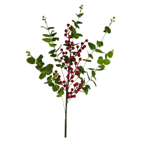 Yapay Çiçek Okaliptus Ve Kokina 90Cm Uzun Dal - Görsel 4