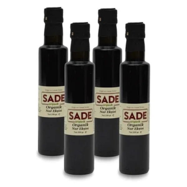 Sade Organik Nar Ekşisi 330 GR 4 Lü Paket - Görsel 2