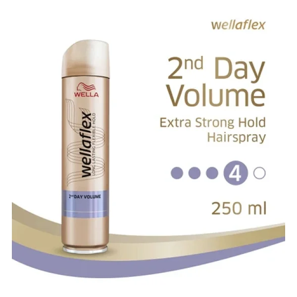 Wella Wellaflex 2 Days Volume Extra Güçlü 250 ml Saç Spreyi - Görsel 5