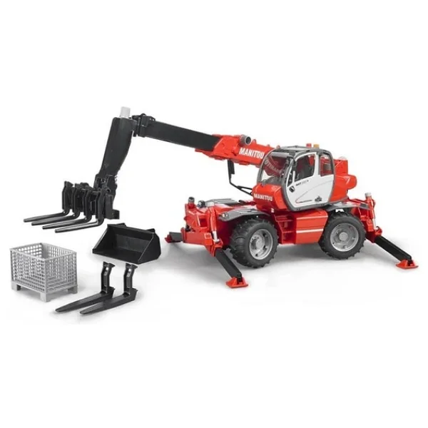 Bruder BR02129 Manitou Mrt 2150 Teleskopik Forklift - Görsel 5