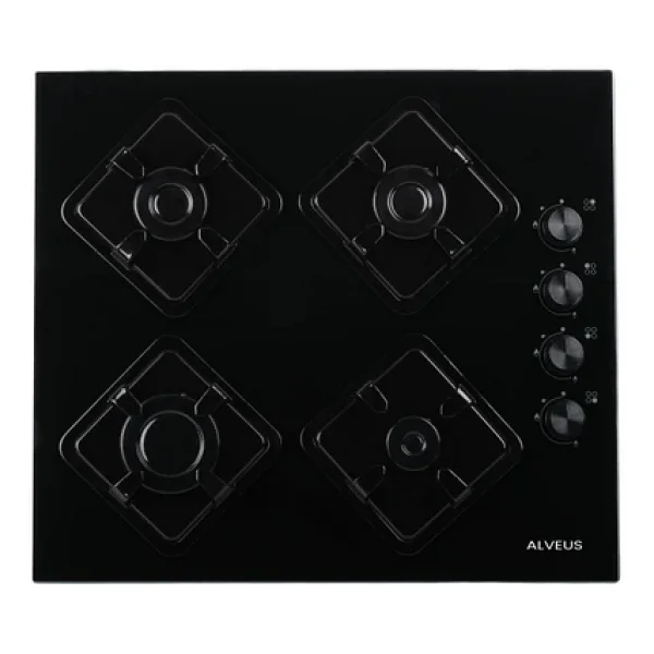 Alveus GLS 640 Siyah Cam Ankastre Ocak - Görsel 8