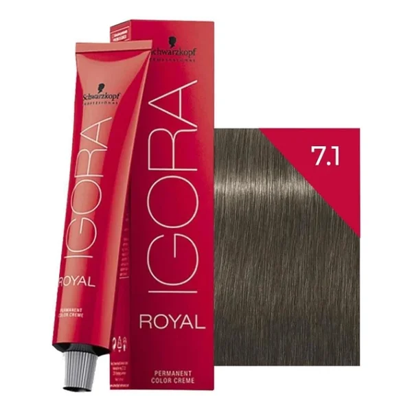 Igora Royal 7.1 Küllü Kumral Saç Boyası - Görsel 5