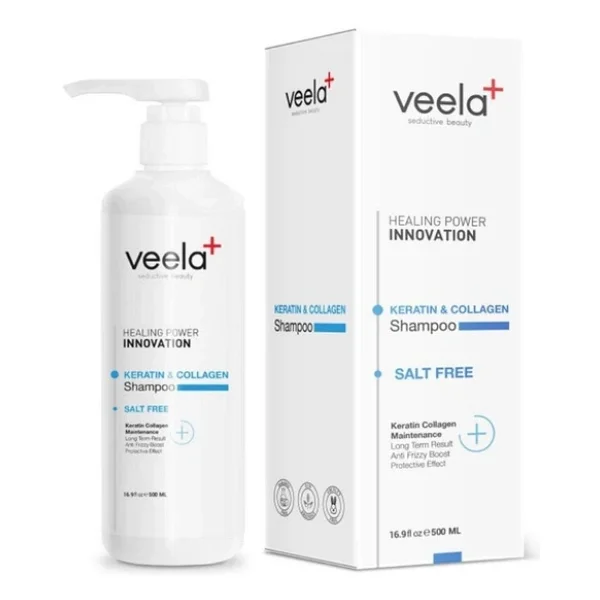 Veela Keratin ve Kolajen 500 ml Şampuan - Görsel 6