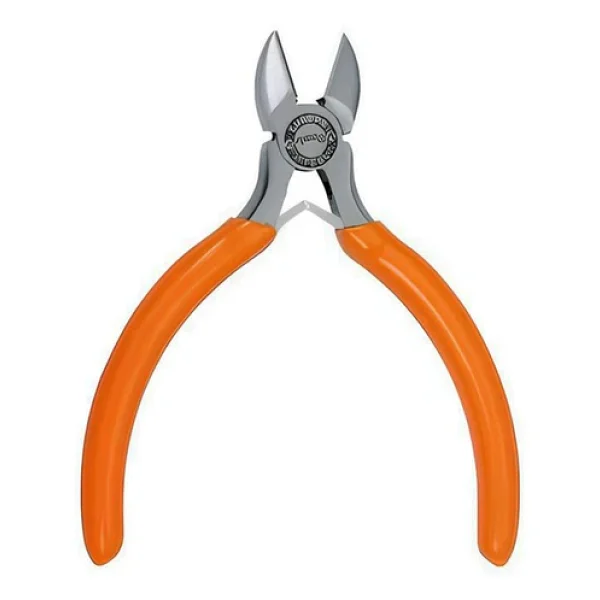 Rico Mini Yan Keski Kombine Pense Küçük Plastik Saplı 10 Cm Kargaburnu Metal 1 Adet - Görsel 4