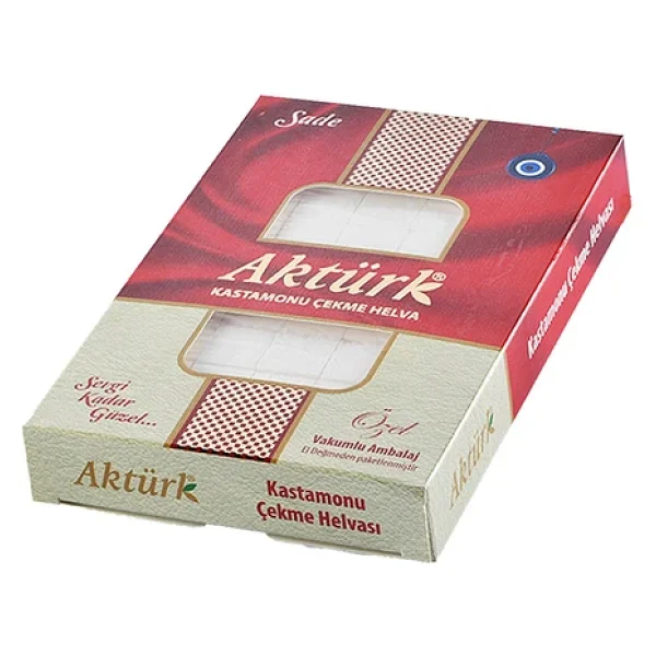 Aktürk Kastamonu Çekme Helva Sade 250 gr x 4 Adet - Görsel 6