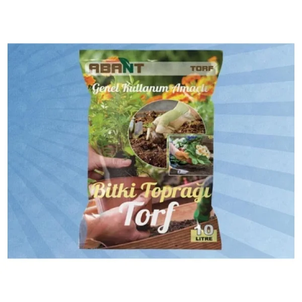 Abant 31X50 Cm 10 Lt Çiçek Toprağı Torf - Görsel 2