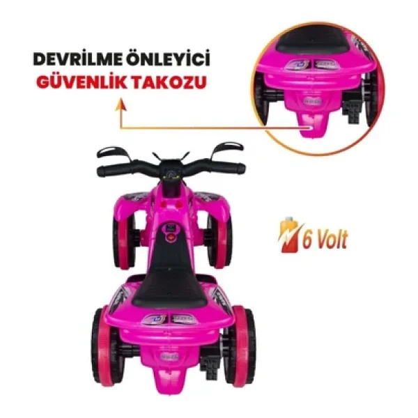UJ Toys Safari 6 V Uzaktan Kumandalı Akülü ATV - Görsel 8