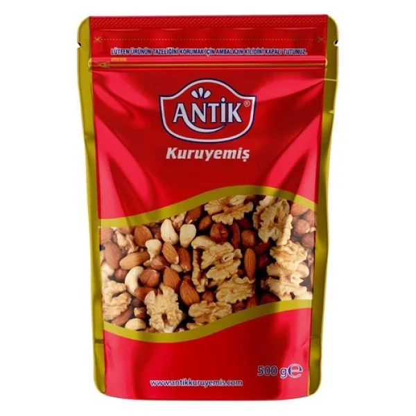 Karışık Kuruyemiş Çiğ 4 Çeşit 500 Gr - Görsel 2