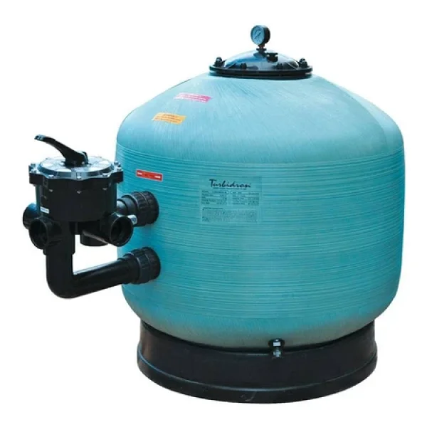 Gemaş TURBIDRON-BL Bobin Sargılı Kum Filtresi Yandan Vanalı 710 mm 21 m3/h-ToptancıyızBiz - Görsel 3