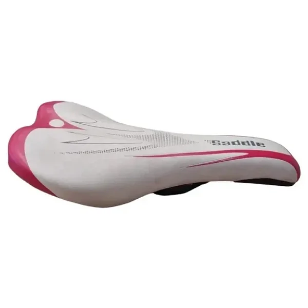 Selle Royal Saddle Sele Çelik Ray Kelepçesiz 260MM 130MM Beyaz Kırmızı - Görsel 4