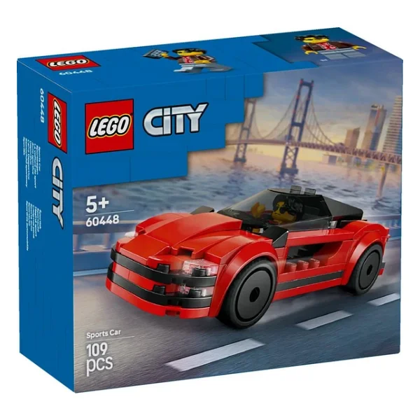 Lego 60448 City Kırmızı Spor Araba - Görsel 2