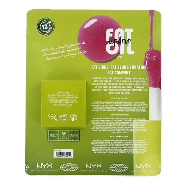 Nyx Fat Oil Lip Drip Nemlendirici Dudak Yağı Set 3X4.8ml - Görsel 3