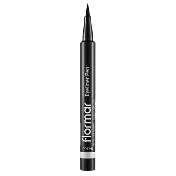 Flormar Yüksek Pigmentli & Yarı Mat Bitişli 001 Black Kalem Eyeliner - Görsel 8