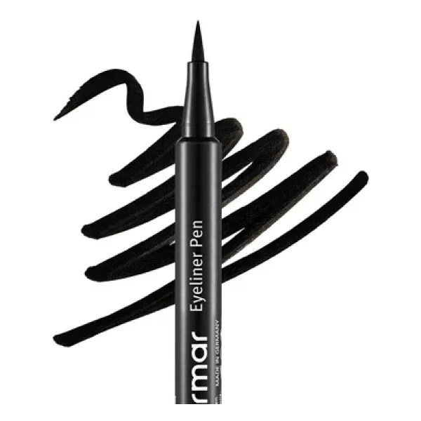 Flormar Yüksek Pigmentli & Yarı Mat Bitişli 001 Black Kalem Eyeliner - Görsel 7