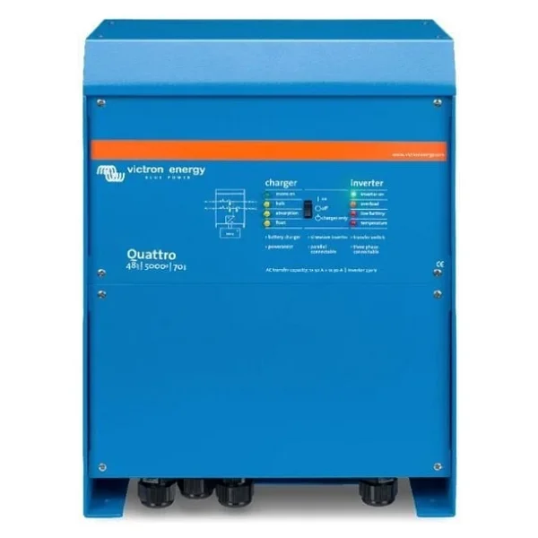 Victron Energy Quattro 12 V 5000 VA 220/100 A Charger İnverter - Görsel 3