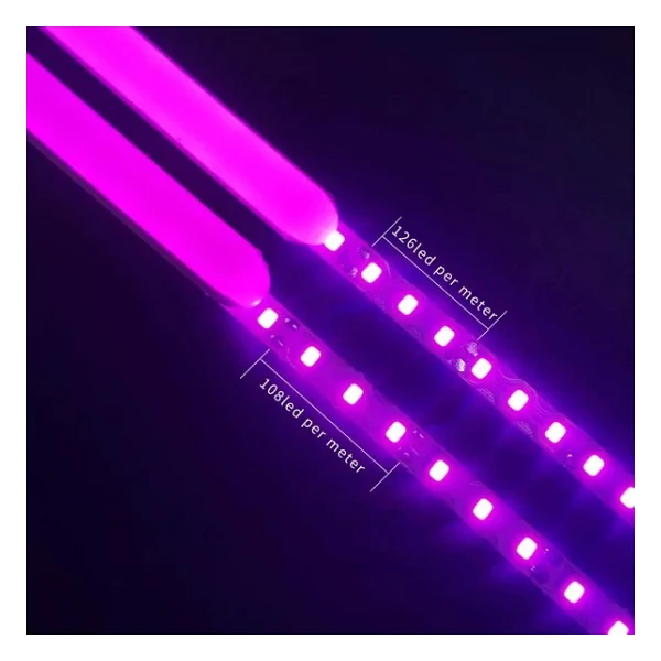 Ikinci Nesil Beyaz Difüzör 5 Metre 6mm Neon Led Silikon Şerit Kapağı Led Şerit İçermez - Görsel 5