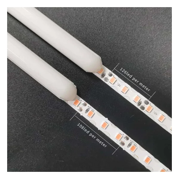 Ikinci Nesil Beyaz Difüzör 5 Metre 6mm Neon Led Silikon Şerit Kapağı Led Şerit İçermez - Görsel 4