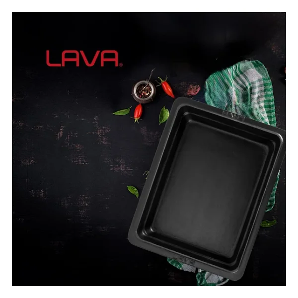 Lava Dikdörtgen 1/1 Döküm Gastronomi Küvet 32x53 - Görsel 9