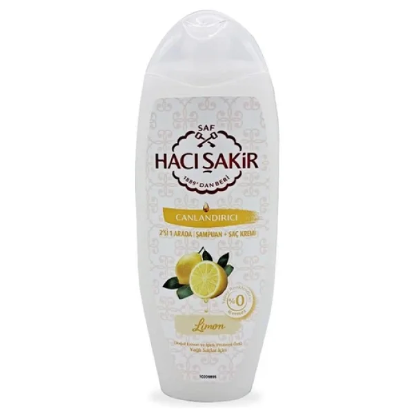 Hacı Şakir Limon Yağlı Saçlar için Şampuan 500 ml - Görsel 5