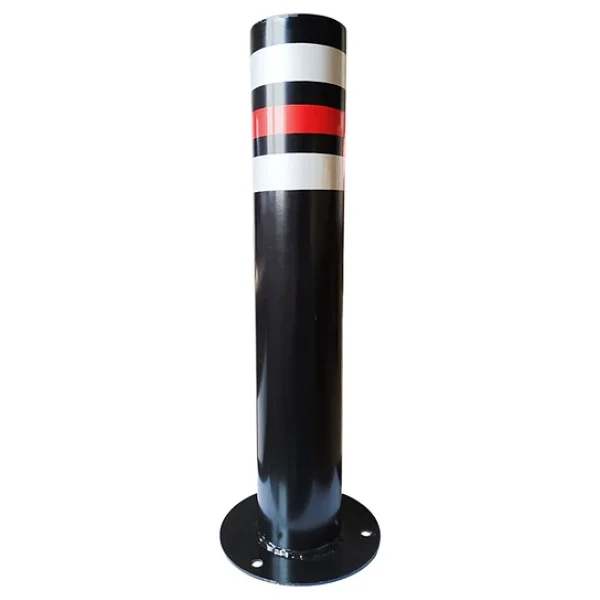 Kaldırım Bariyeri Demir Duba Sabit Park Dubası Metal Park Bariyeri 45 Cm Mavi - Görsel 2