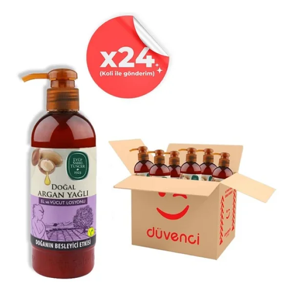 Eyüp Sabri Tuncer Vücut Losyonu Argan 250 ml x 24 - Görsel 4