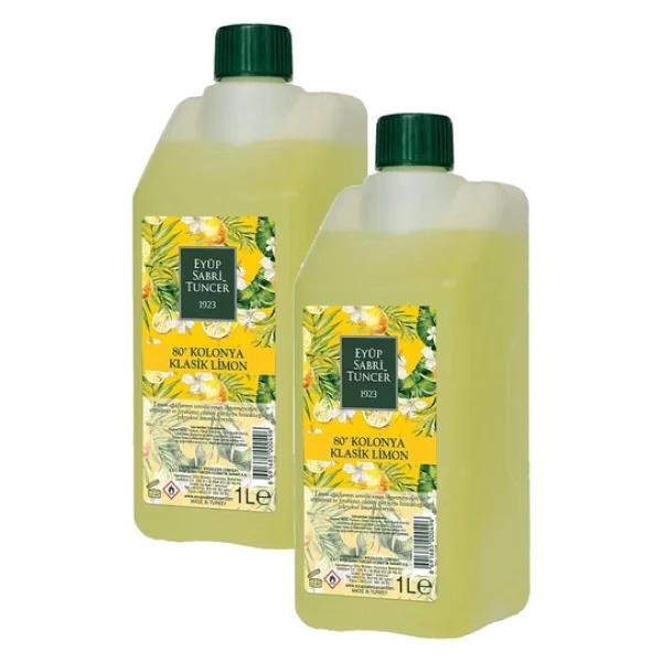 Eyüp Sabri Tuncer Klasik Limon Kolonyası 1 lt 2 Adet - Görsel 2